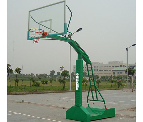 银川凹箱钢化玻璃篮球架ZRXDL专卖